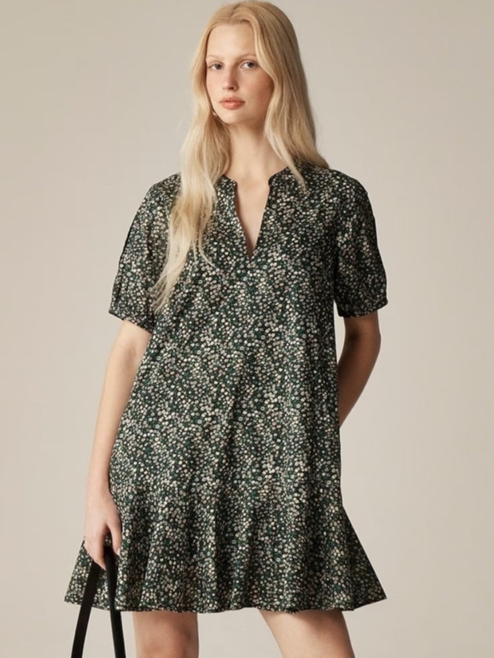 J. Crew Delilah Mini Dress In Liberty Marguerite Fabric Floral Size Medium